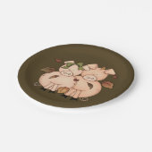 Herfst Seizoensvarkens bord (Gekanteld)