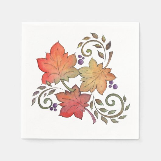 herfst servet (Voorkant)