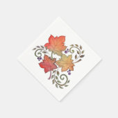herfst servet (Hoek)