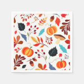 Herfst servetten patroon (Voorkant)