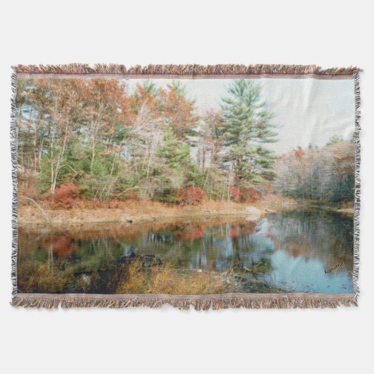 Herfst Shoreline Deken (Voorkant)