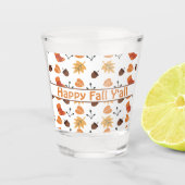 Herfst Shot Glas (Voorkant)