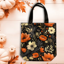 Herfst Sinaasappel en Cream Bold Blooms