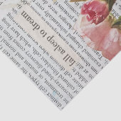 Herfst Slapen om te dromen Black Cat Hot Pink Flow Tissuepapier (Detail)