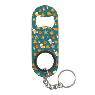 Herfst Sleutelhanger Flesopener Mini Flessenopener