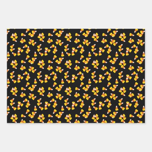 herfst snoep maïs Ik hou van herfst bladeren pompo Inpakpapier Vel (Voorkant)