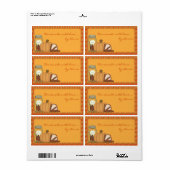 Herfst Spice Label (Full Sheet)