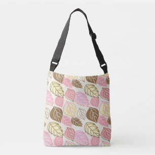 Herfst Splendor: Naadloos bladpatroon Crossbody Tas
