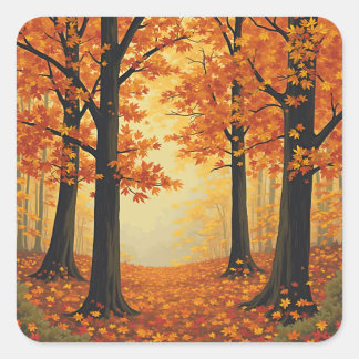 Herfst stickers