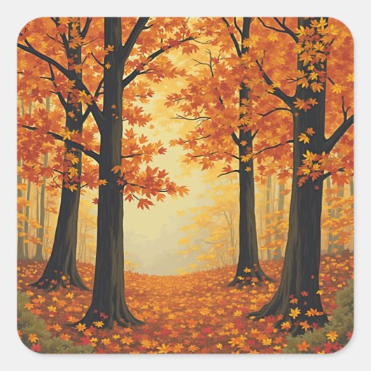 Herfst stickers (Voorkant)