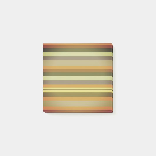 Herfst Stripes Art Notes (Voorkant)