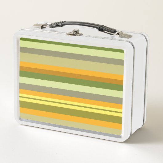 Herfst Stripes Lunchbox (Voorkant)