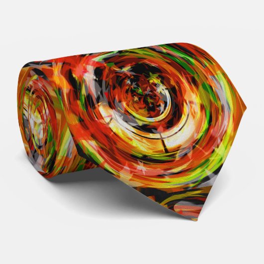 herfst stropdas (Opgerold)