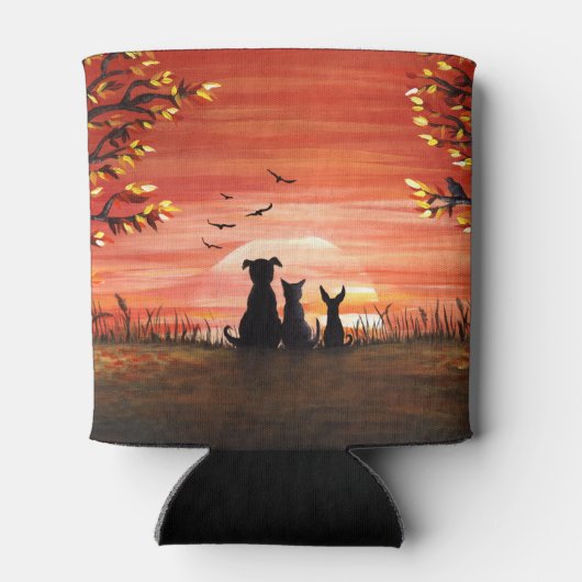 Herfst Sunset Blikjeskoeler (Achterkant)