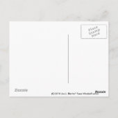 Herfst Sunset Briefkaart (Achterkant)