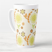 Herfst Sunshine Trees blaast Acorn Seasonal Latte Mok (Linkerhoek)