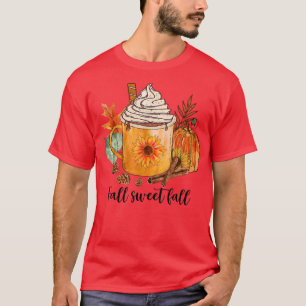 Herfst Sweet Herfst Pumpkin Sunflower herfst F T-shirt