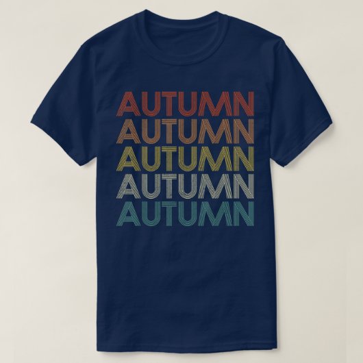 herfst t-shirt (Design voorkant)