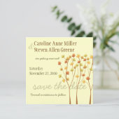 Herfst Tak Boom - Bewaar de Datum Save The Date (Staand voorkant)