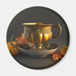 Herfst Teacup Magneet