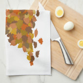 Herfst Teddybeer 2 Theedoek (Quarter Fold)