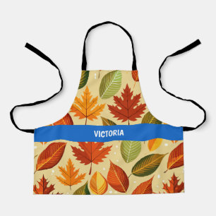 Herfst Terra Retro Aangepast Patroon Schort