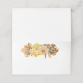 Herfst Thanksgiving Flowers (Buitenkant ongevouwen)