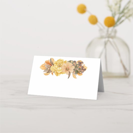 Herfst Thanksgiving Flowers (Voorkant)