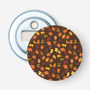 Herfst Thanksgiving Maple Button Flesopener