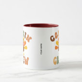 Herfst Thanksgiving neef Crew Herfst Turkije Koffi Mok (Midden)