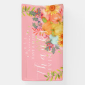 Herfst Thanksgiving PInk Spandoek (Verticaal)