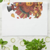herfst THANKSGIVING Theedoek (Gevouwen)