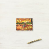 Herfst Thanksgiving - Tucker - Yorkie Post-it® Notes (Op bureau)