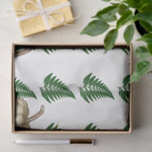 Herfst Thanksgiving White Pumpkins Flora Artwork Tissuepapier (Geschenk)