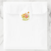 Herfst Theekopje Sticker (Tas)