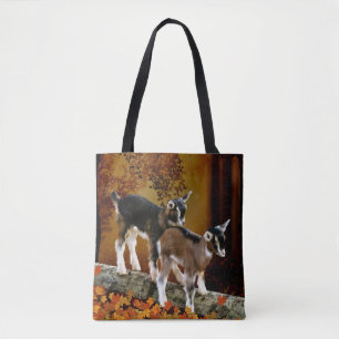 Herfst Thema Baby Geiten Draagtas