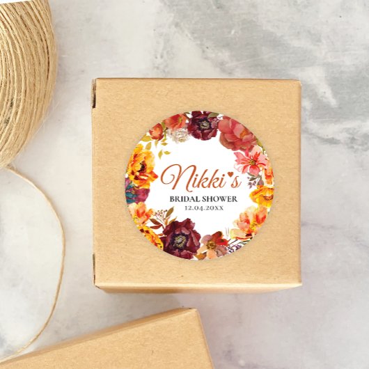 Herfst thema Favoriete Sticker