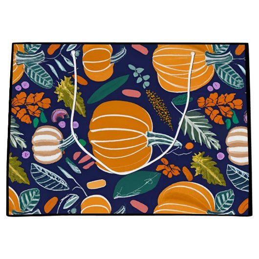 Herfst thema groot cadeauzakje (Voorkant)