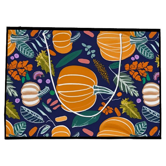 Herfst thema groot cadeauzakje (Achterkant)