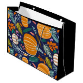 Herfst thema groot cadeauzakje (Voorkant Gekanteld)