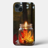 herfst thema iPhone / iPad case (Achterkant)