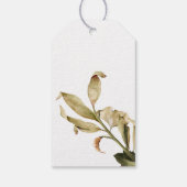 Herfst Theme Baby shower Favor Cadeaulabel (Achterkant)