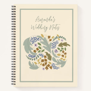 Herfst Theme Wedding Plans Notitieboek