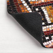 Herfst Toned Romeins Mozaïek Muismat (Hoek)