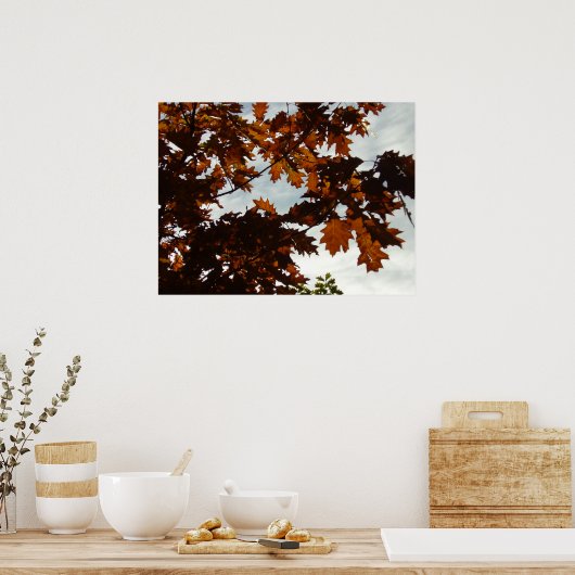 Herfst transparant poster (Keuken)