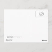 Herfst Trees Briefkaart (Achterkant)