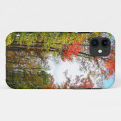Herfst Trees en Blue Sky Autumn Natuur Fotografie Case-Mate iPhone Case (Achterkant (horizontaal))