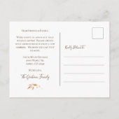 Herfst Trees House We hebben de aankondiging verpl (Achterkant)