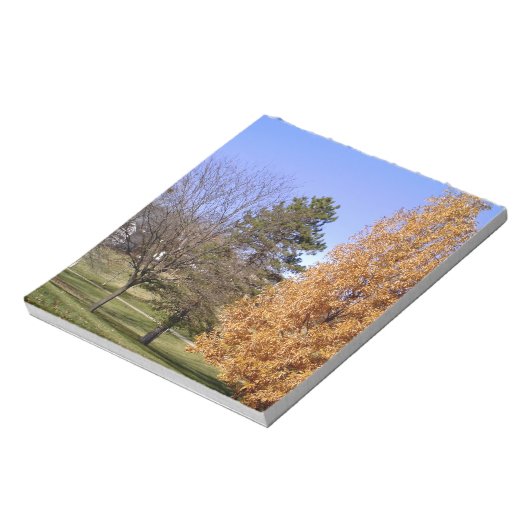 Herfst Trees Notitieblok (Gedraaid)