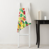 Herfst Trees Sherpa Deken (In situ)